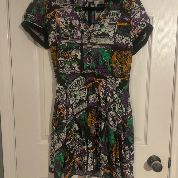 Hell Bunny Dresses & Skirts - Hell bunny BE AFRAID MINI DRESS small